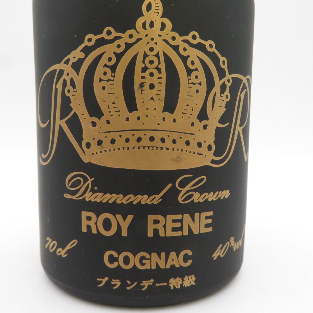 【未開封】ブランデー　ロイレーヌ　ROY RENE ダイヤモンドクラウン ROY RENE diamond crown - メルカリ