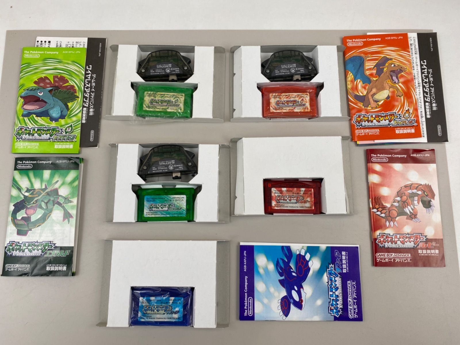 ポケットモンスター 金銀赤クリスタルゲームボーイカラーソフト