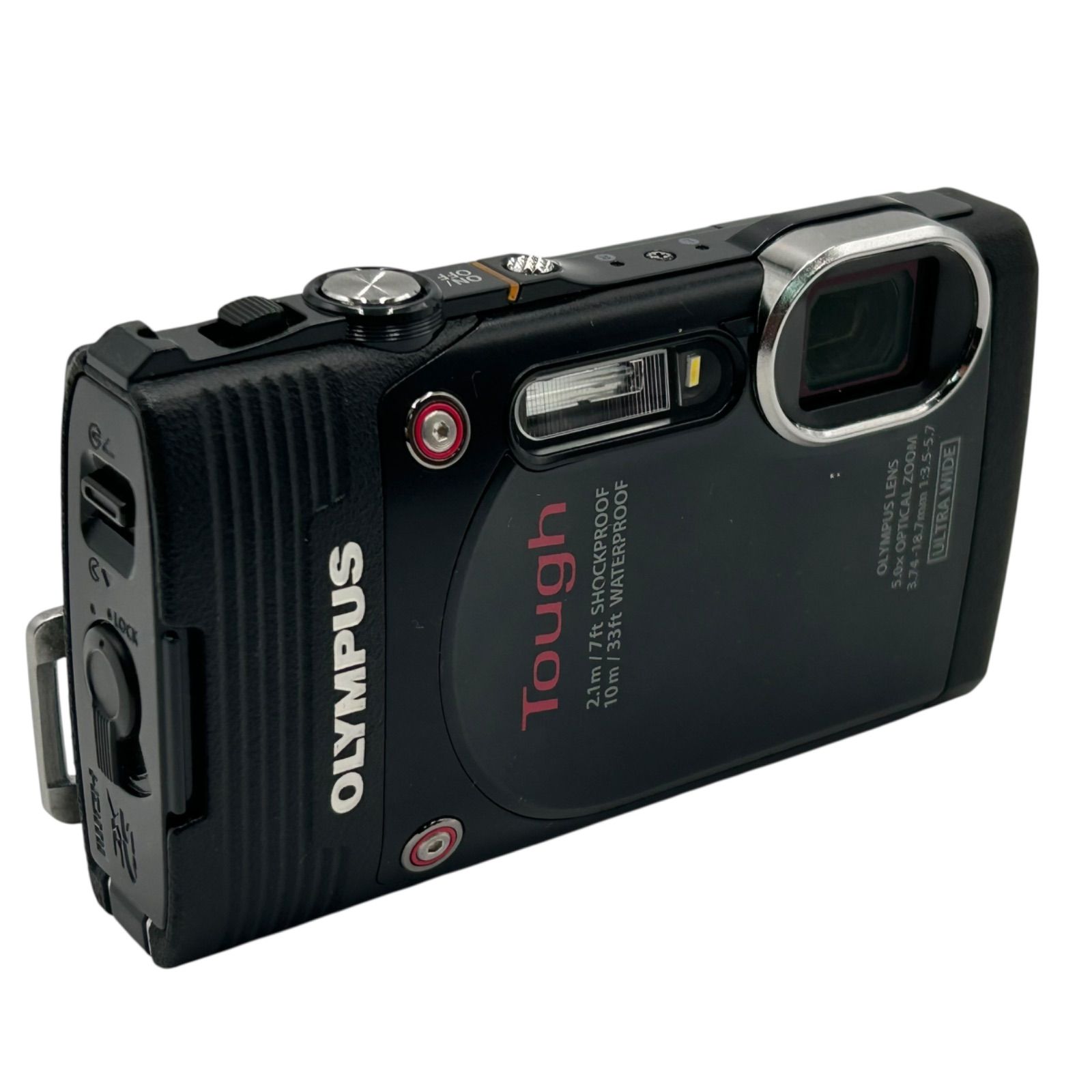 OLYMPUS Tough TG-850 ブラック 防水デジカメ 動作良好 オリンパス