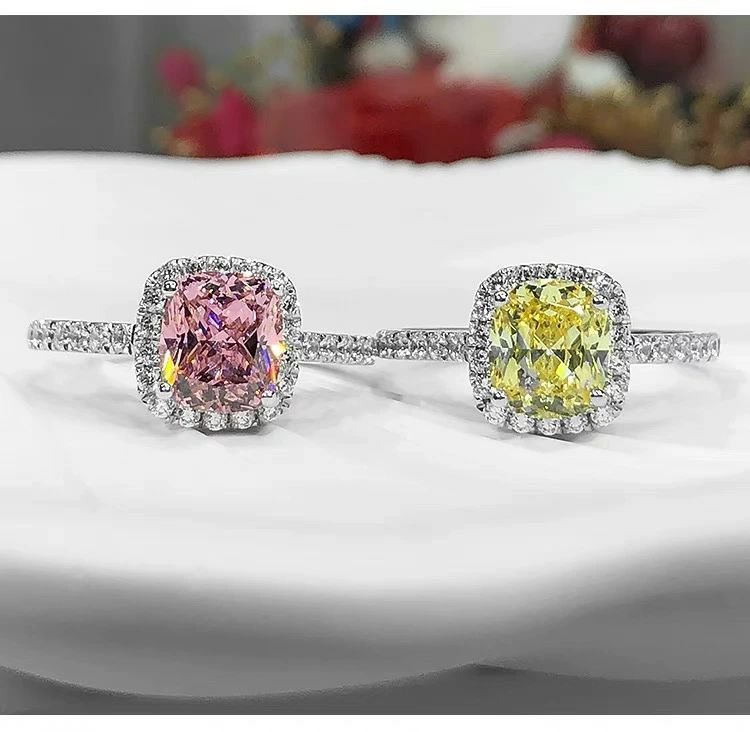18k金ダイヤモンドリング中石 2.0ct