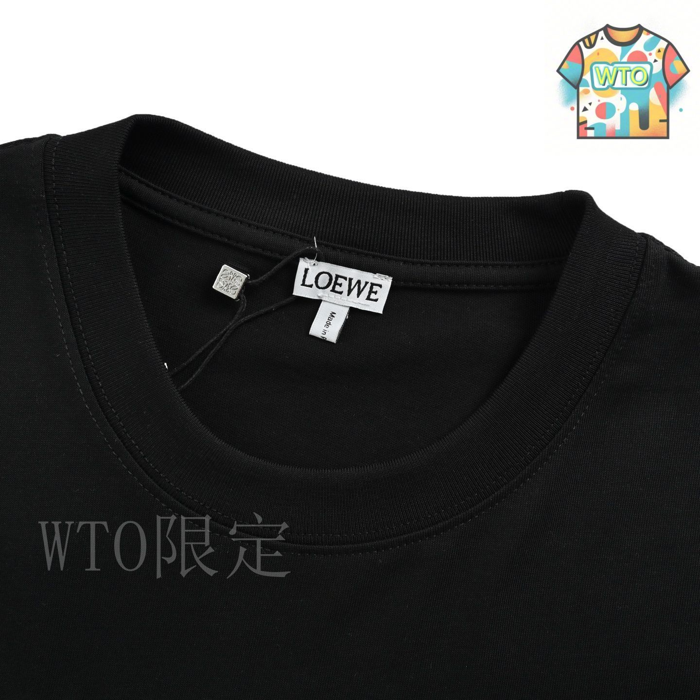 ★胸の刺繍がポイント★【LOEWE】ショートスリーブ シャツ 今日特価】Loewe ロエウェ 25ss ルース刺繍ロゴ ショート