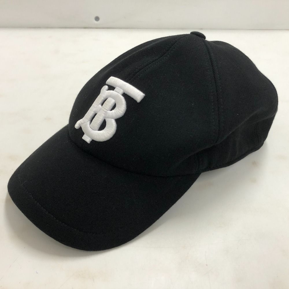 02w14351 バーバリー BURBERRY ブラック XL メンズ キャップ コットン 8026899