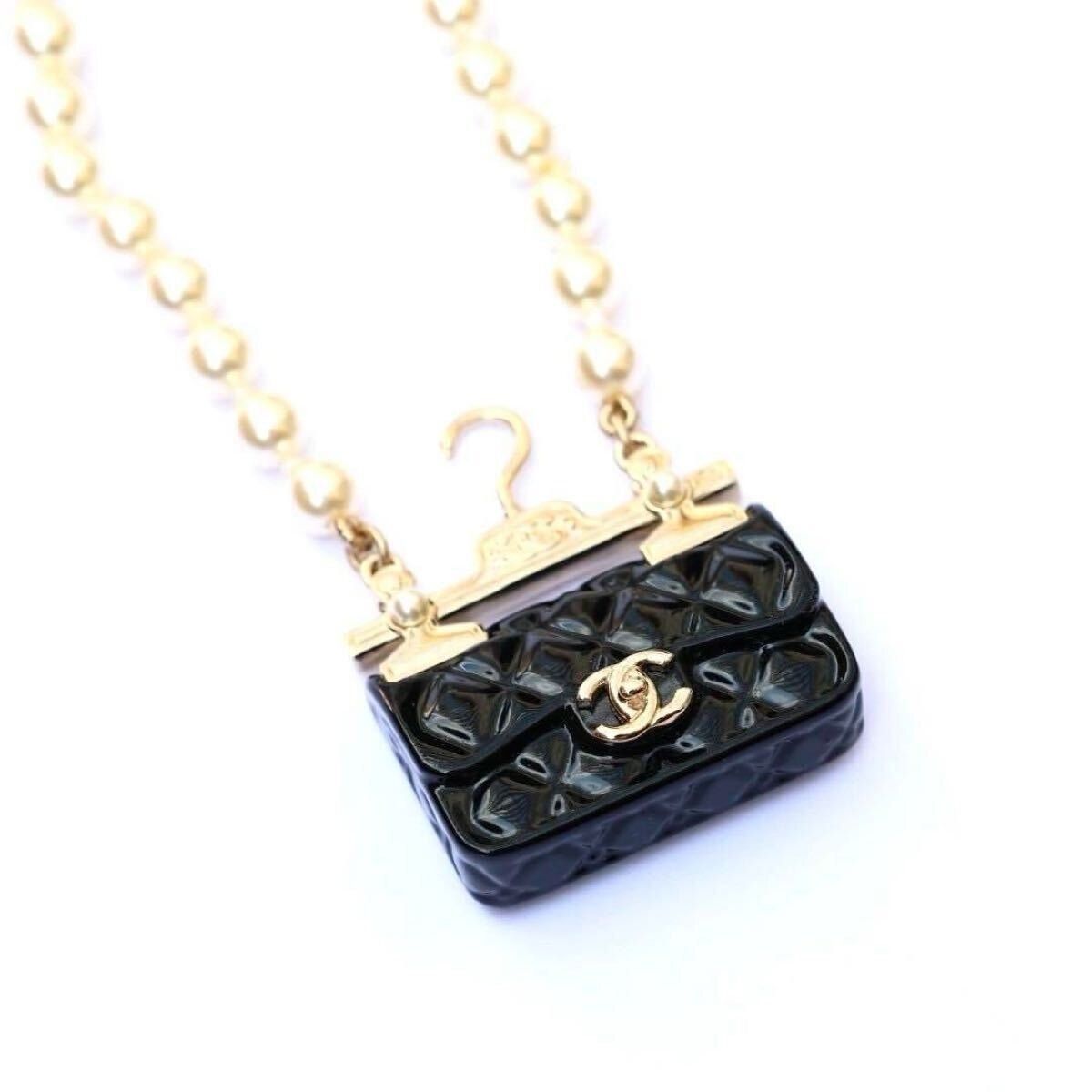 シャネル ネックレス ペンダント neck lace アクセサリー バッグ