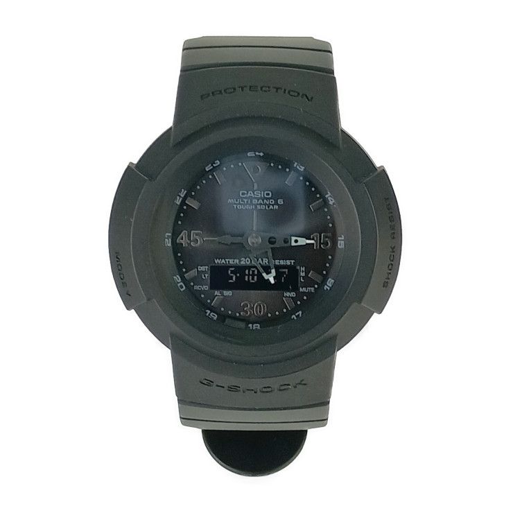 CASIO カシオ 腕時計 G-SHOCK Gショック AWG-M520BB-1AJF ブラック 樹脂 ステンレス メンズ アナデジ ソーラー電波