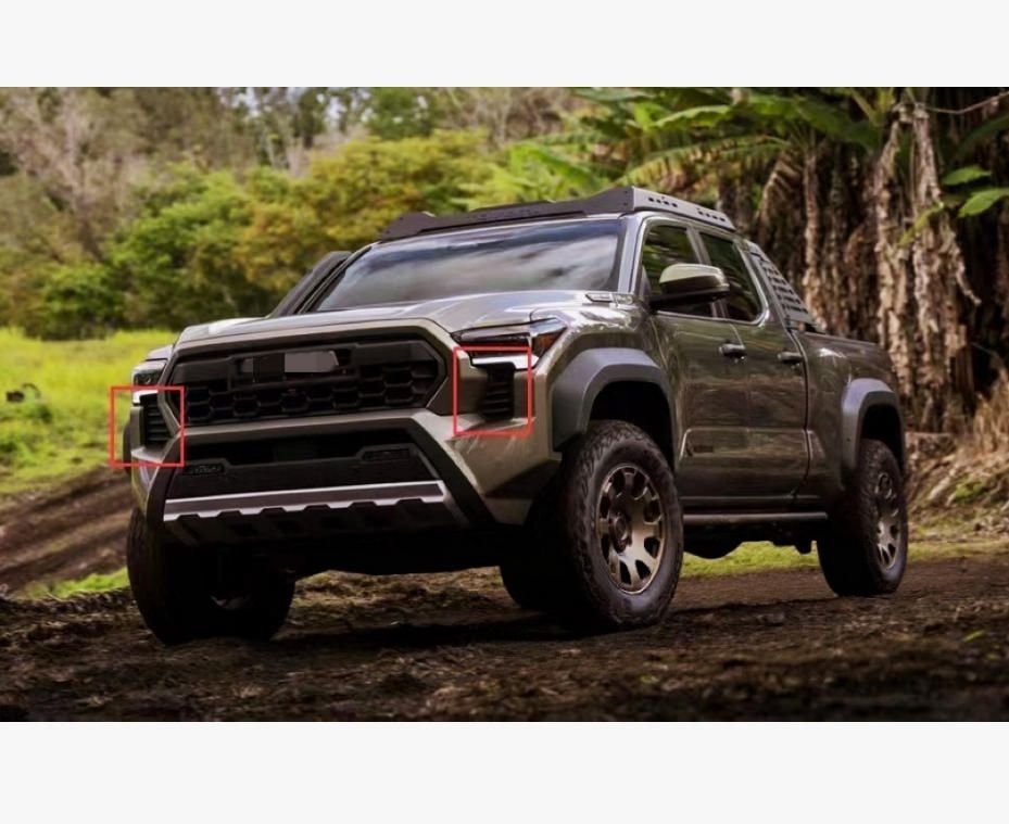 TOYOTA tacoma drl 2025日中走行灯23-24年トヨタタコマ日行灯改装を適用します