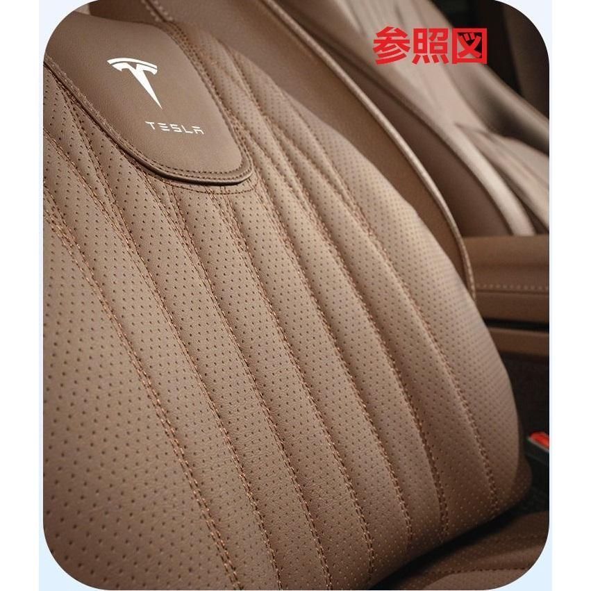 TESLA◆レッド◆シートクッション 車用