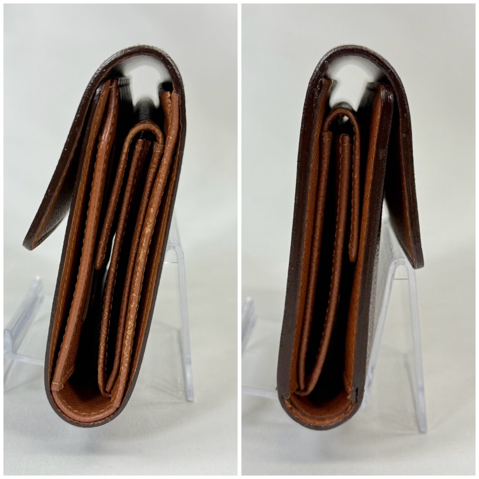 ルイヴィトン　モノグラム ポルト トレゾール エテュイ LOUIS VUITTON ルイヴィトン 三つ折り財布 ポルト トレゾール