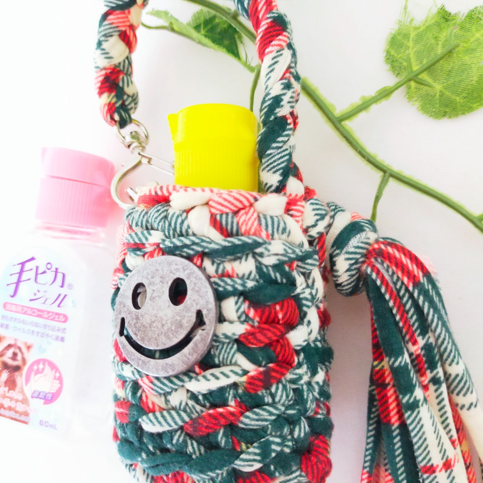 手ピカジェルホルダー ズパゲッティ （受注生産】ウイルス対策に☆新柄  