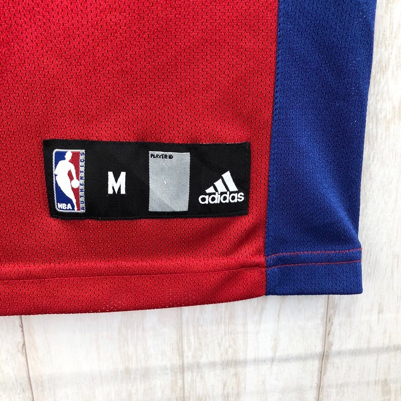 adidas - NBA アディダス ピストンズ シューティングシャツ adidas - NBA アディダス ピストンズ シューティングシャツ