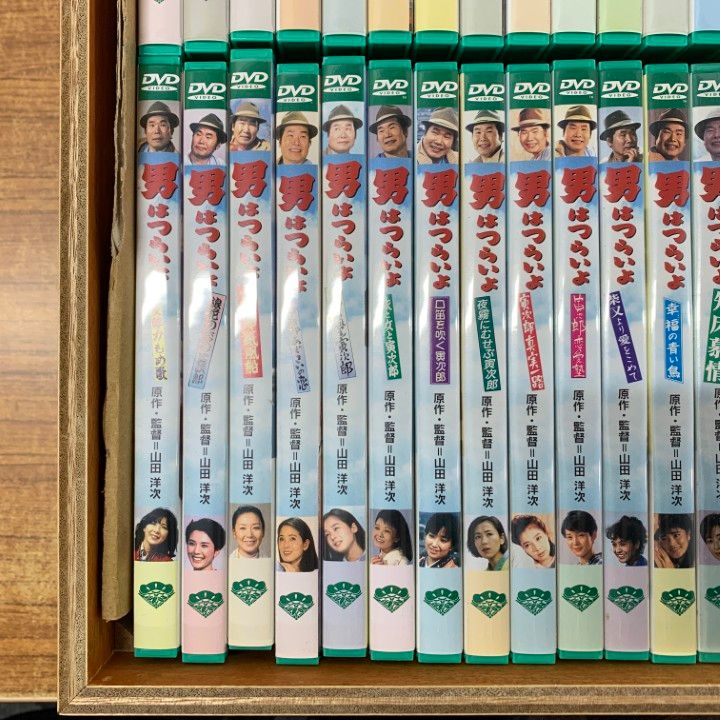 フルセット|山田洋次|渥美清|DVD50巻|うちわ|腹巻き|巾着|手ぬぐい|B