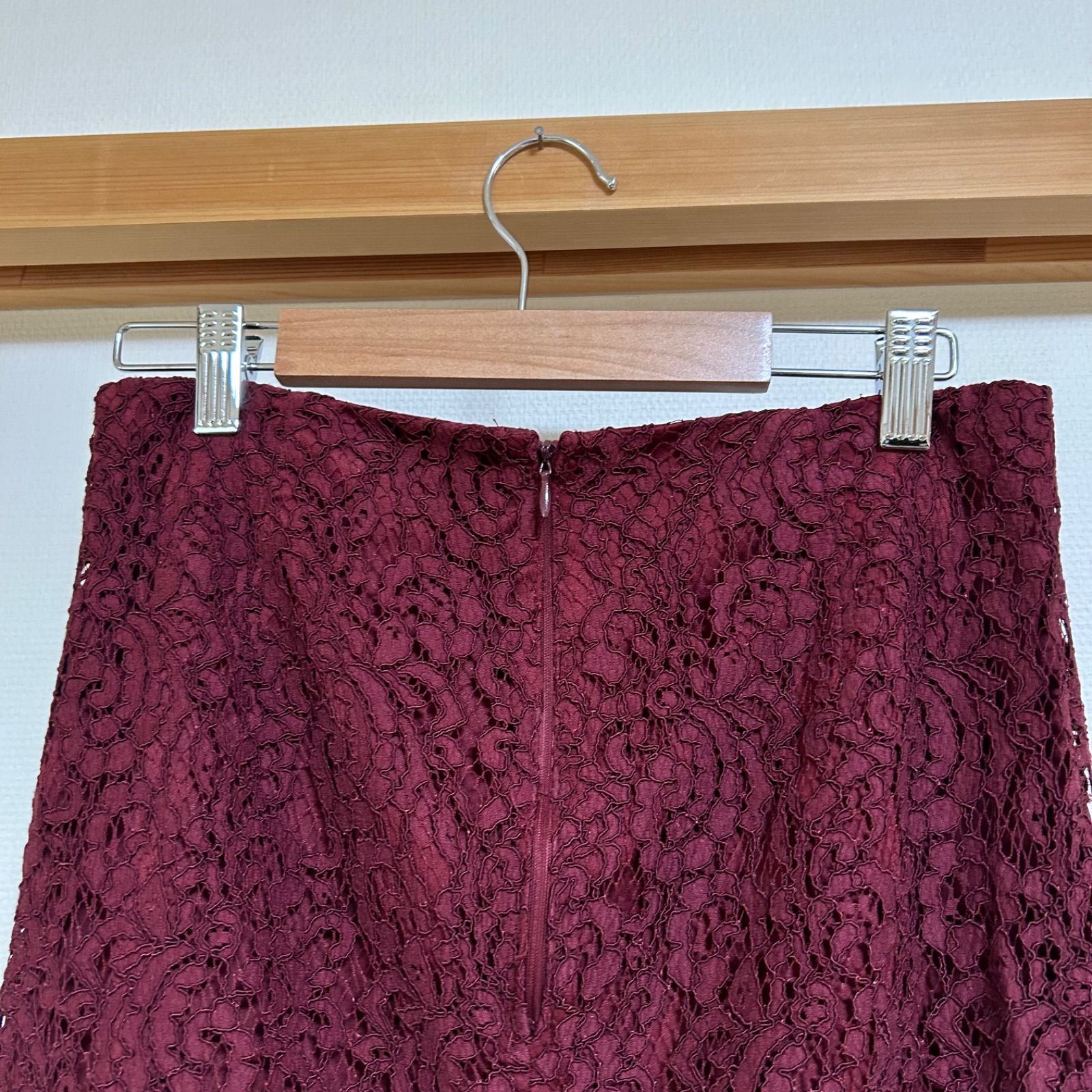 お纏め お纏め GU レースタイト スカート 膝丈 Sサイズ ブラック 290999