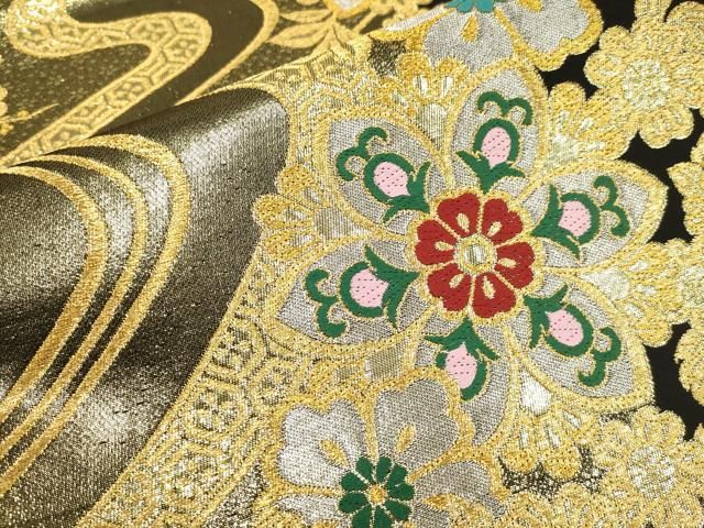 セール♪鈴乃屋扱い　六通柄袋帯　横笛文様　着物 セール♪鈴乃屋扱い 六通柄袋帯 横笛文様 着物 - メルカリ