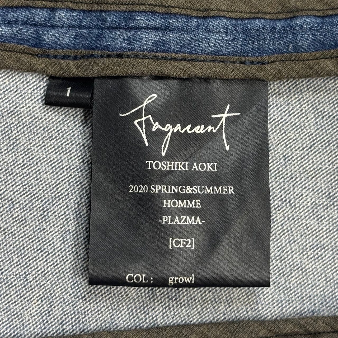 FAGASSENT 20SS -PLAZMA- Repair Denim Coat リペア デニム コート 