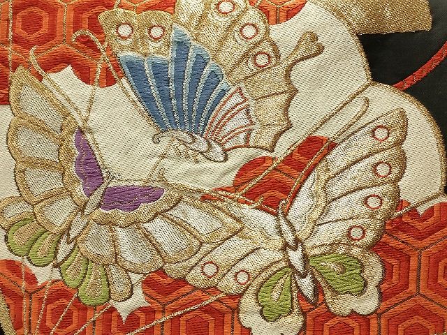つる 高台寺蒔絵 雅几帳花宴紋 袋帯 高台寺蒔絵 雅几帳花 つる 高台寺蒔絵 雅几帳花宴紋 袋帯 高台寺蒔絵 雅几帳花