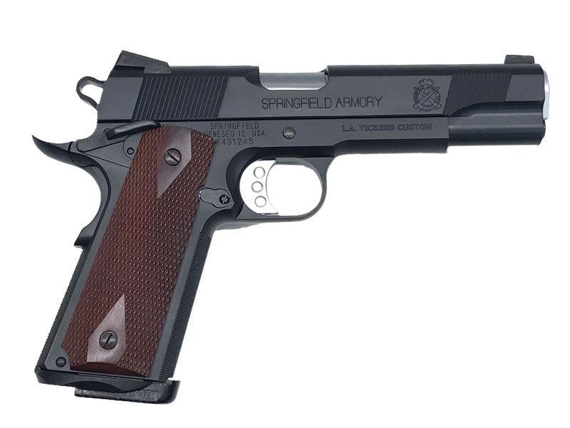 WA L.A.ヴィッカーズ・カスタム 実物木製グリップ付 ガスガン 3月14日 新発売「WA L.A.ヴィッカーズ・カスタム 実物木製