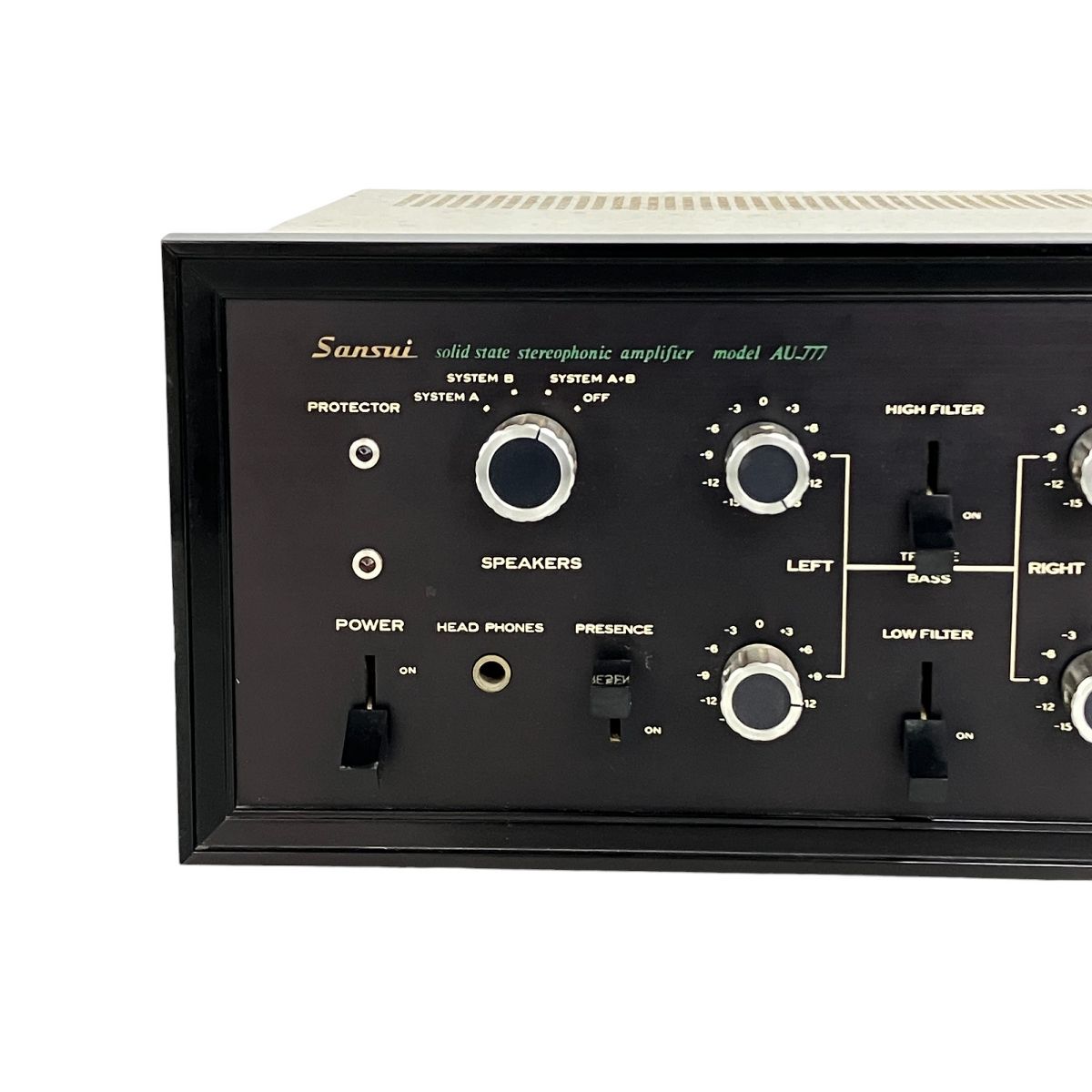 ⭐️動作品/美品！　SANSUI プリメインアンプ AU-777 サンスイ(SANSUI)|オールシリコントランジスタ・プリメイン