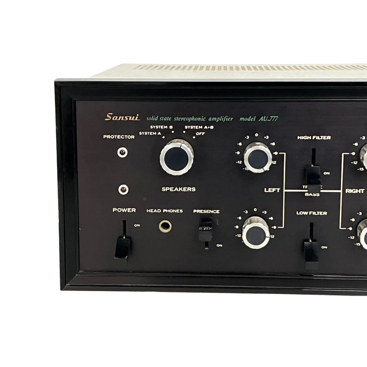 SANSUI AU-777 サンスイ プリメインアンプ オーディオ 100V 音響機材 ジャンク K9210884 - メルカリ