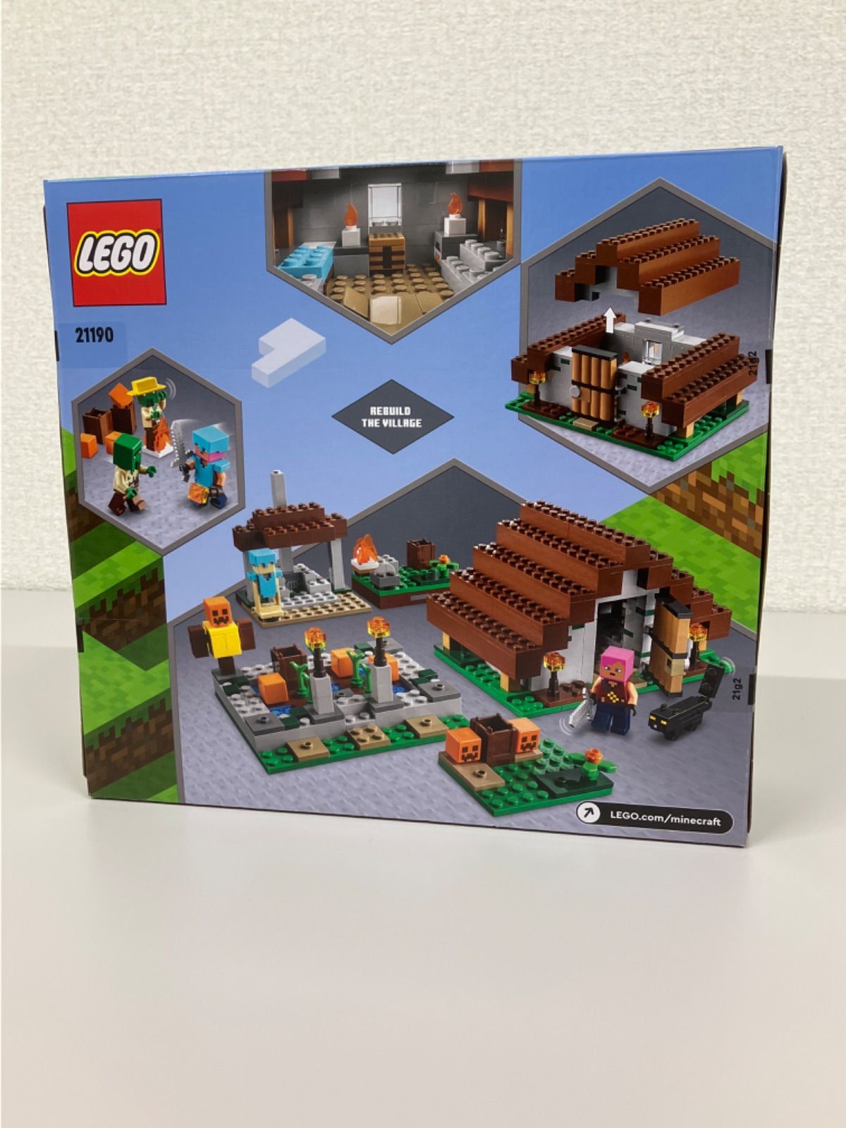 未開封】 LEGO レゴ21190 マインクラフト 廃れた村 - RM☆F611