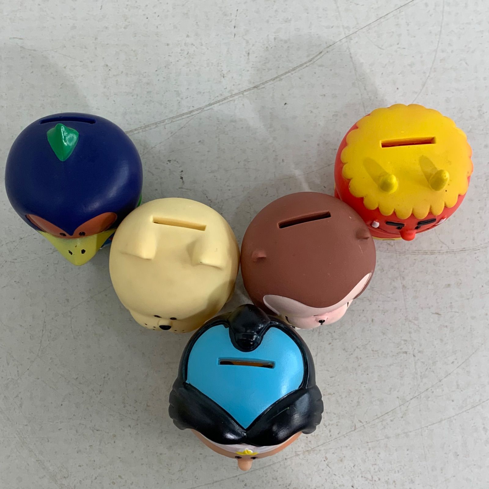 協和銀行 桃太郎 ソフビ 貯金箱 全5種