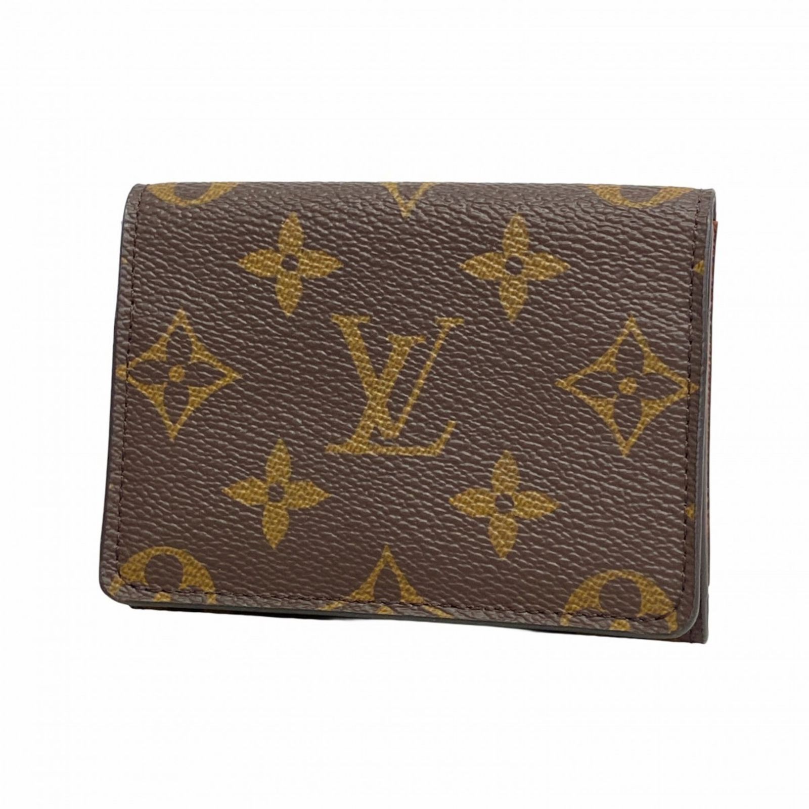 ルイ ヴィトン Louis Vuitton ルイ ヴィトン 名刺入れ モノグラム アンヴェロップカルトドゥヴィジット M62920 ブラウンメンズ レディース