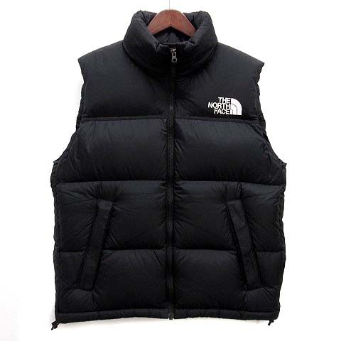 ザノースフェイス THE NORTH FACE ヌプシ ダウンベスト S 黒 ブラック ND92232