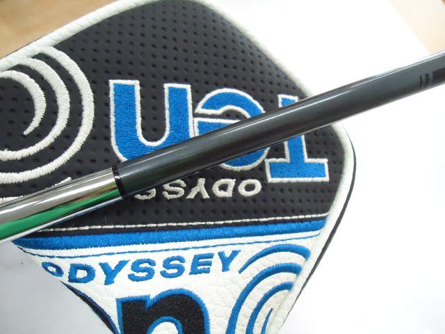人気アイテムが続々登場！ レフティーパター オデッセイ 2-BALL TEN TRIPLETRACK オリジナルスチール 34 US 3 7716
