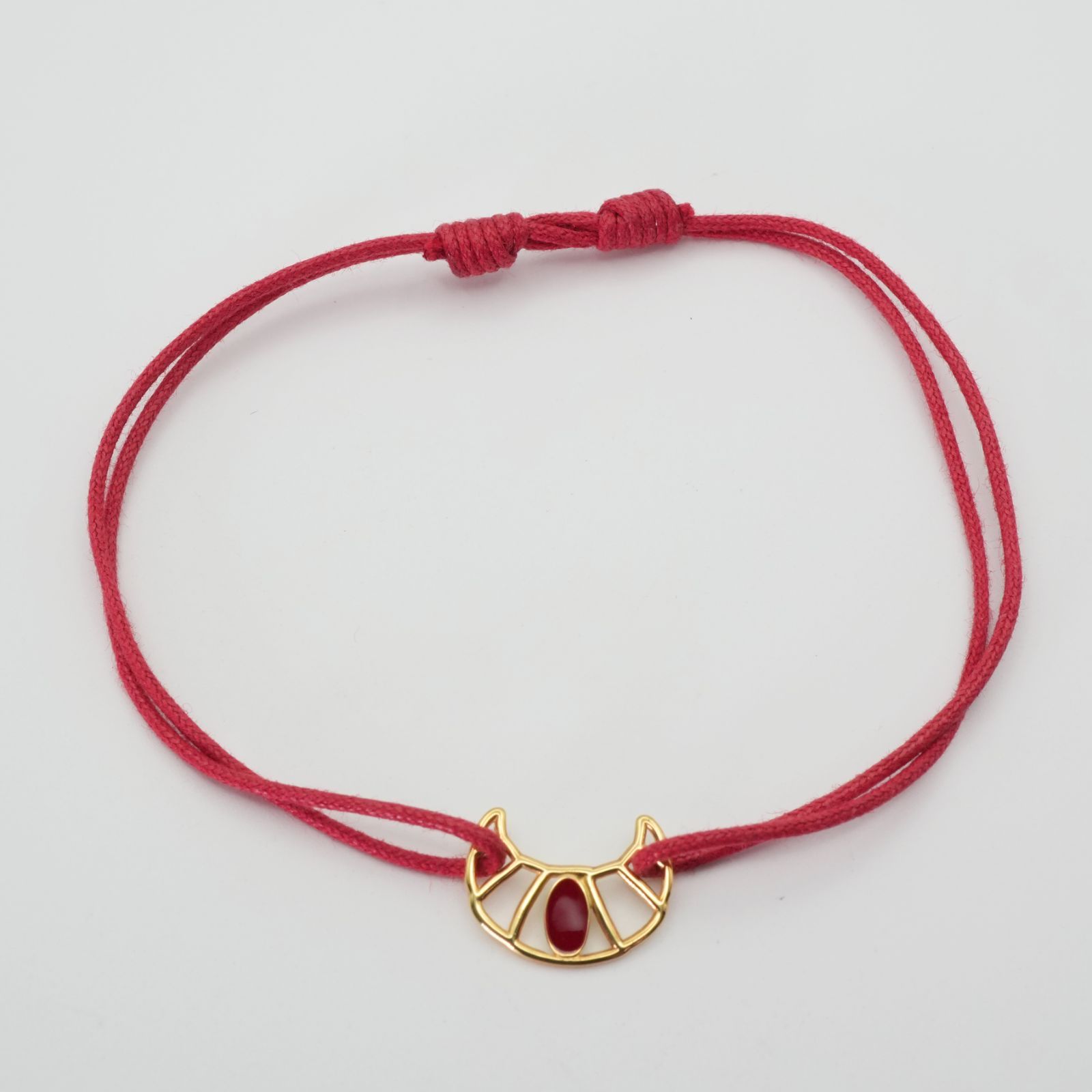 アリータ クロワッサン ブレスレット K9 レッド ALIITA/25-1856/25