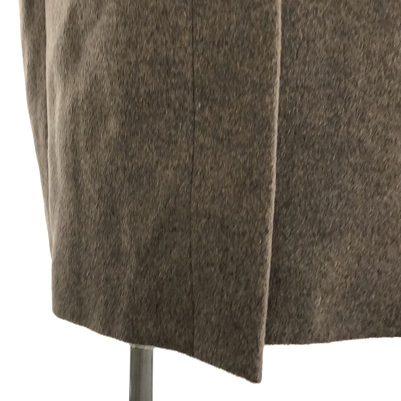 【美品】CREDONA ラグランウールロングコート 茶 クレドナ CREDONA ラグランウールロングコート （BROWN