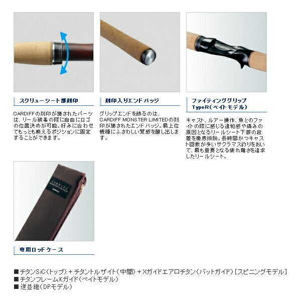 ≪'20年1月新商品！≫ シマノ '20 カーディフ モンスターリミテッド DP