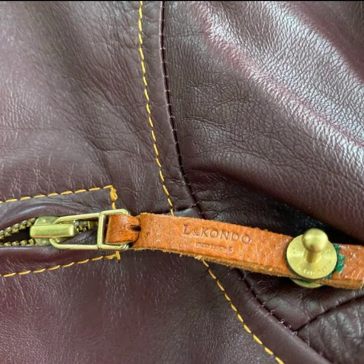 ホースレザー ライダースジャケット