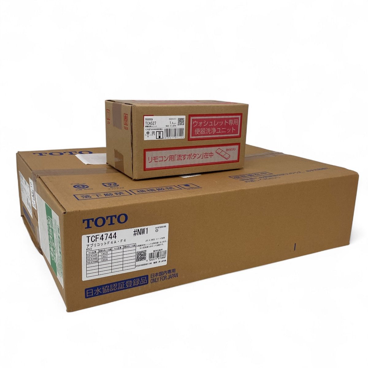 TOTO TCF4744AK ウォシュレット アプリコット F4A F4 NW1 ホワイト トイレ ♥ 未開封 Z10496710