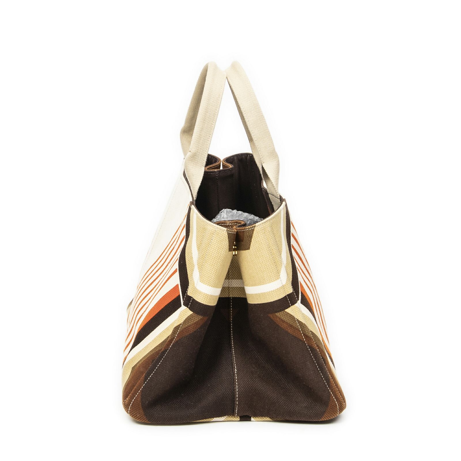 PRADA プラダラージカナパトートアイボリー