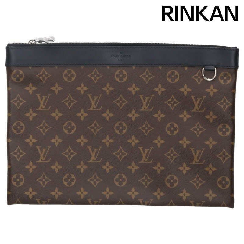 ルイヴィトン M69411 ポシェット ディスカバリー モノグラムマカサークラッチバッグ メンズ