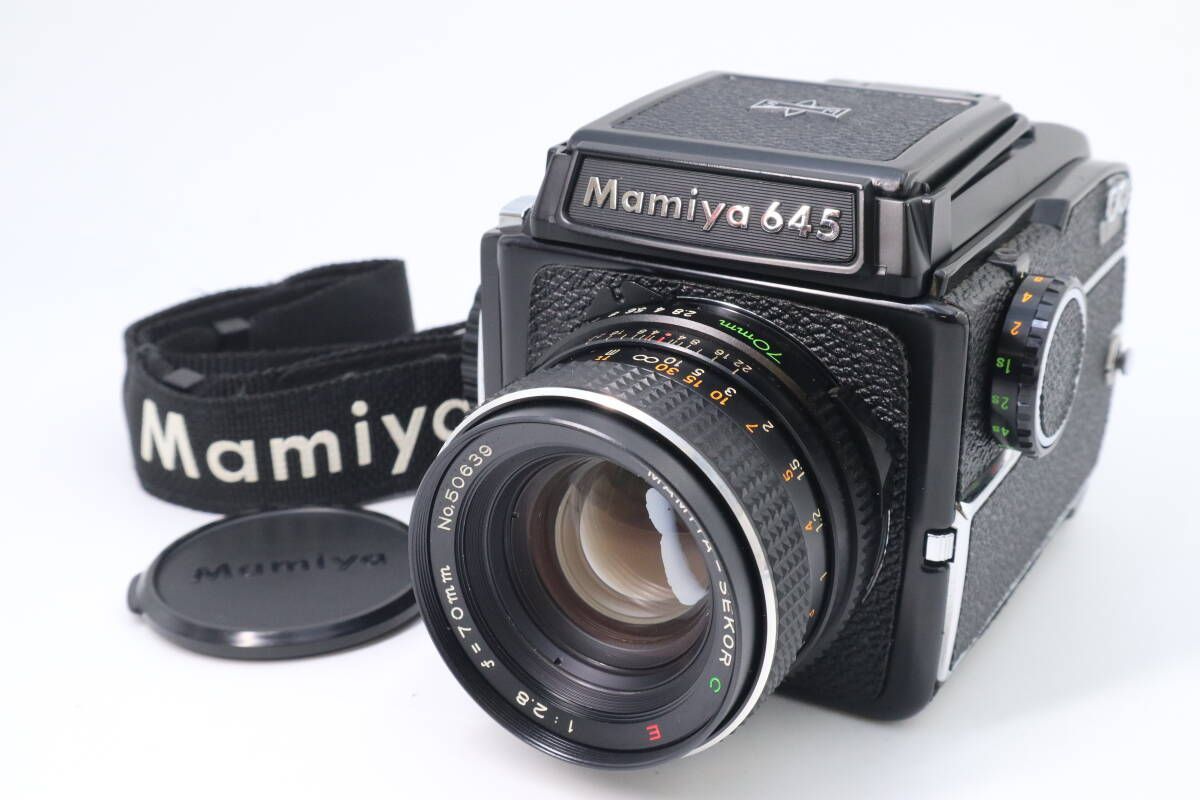 Mamiya M645/ SEKOR C E 70mm F2.8 フィルムカメラ 中判 マミヤ Mamiya M645/ SEKOR C E 70mm F2.8 フィルムカメラ 中判 マミヤ