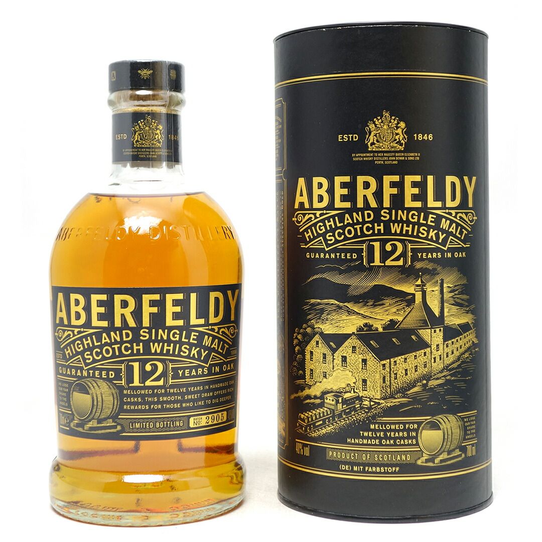 アバフェルディ 12年 シングルモルトウイスキー 40度 700ml 並行品 スコッチウイスキー ハイランド ^YCDSAFJ6^