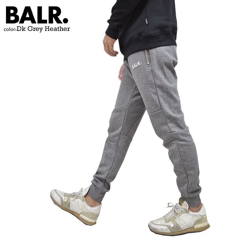 BALR ボーラー メタルロゴスリムスウェットパンツ 新作 ロングパンツ