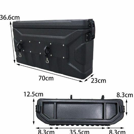 スズキ ジムニー JB64 JB74 リアボックス リアゲートボックス ツールボックス 収納ボックス 二重蓋 外装 車種 オフロード カスタム BRIGHTFACE_UK