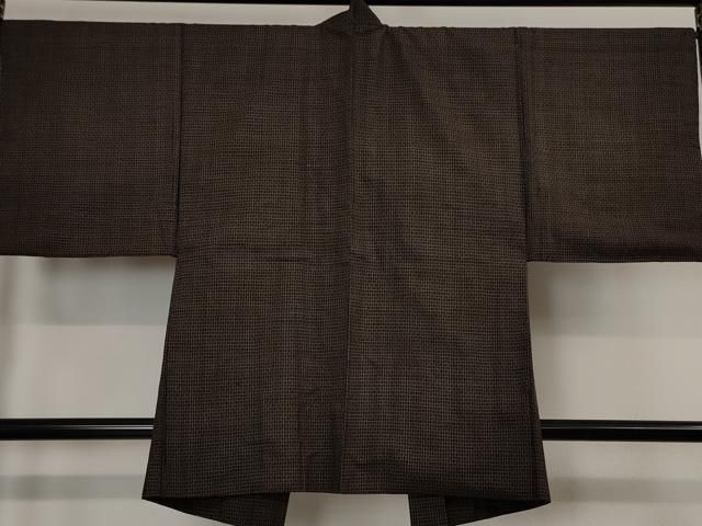 平和屋本店□極上 男性 国指定重要無形文化財 本場久米島紬 手織