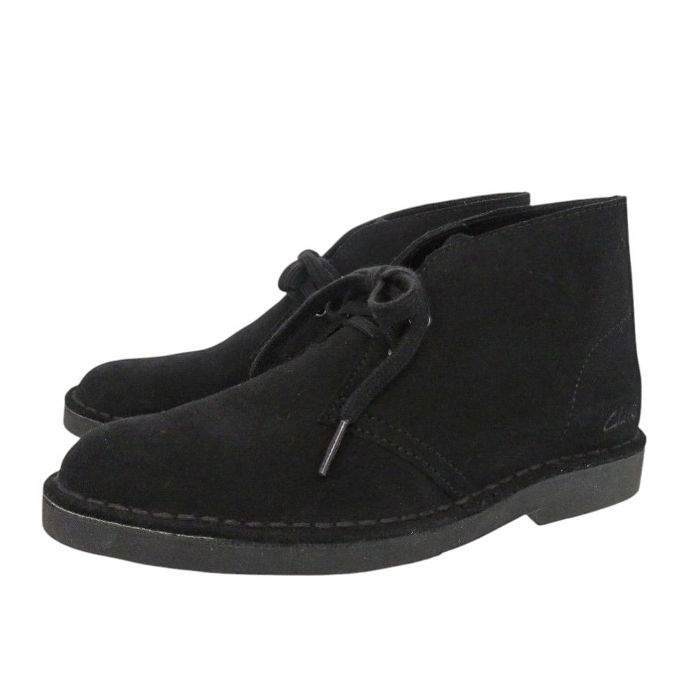 クラークス デザートブーツ2 UK4 1|2 スウェード ブラック 黒 1370 Clarks