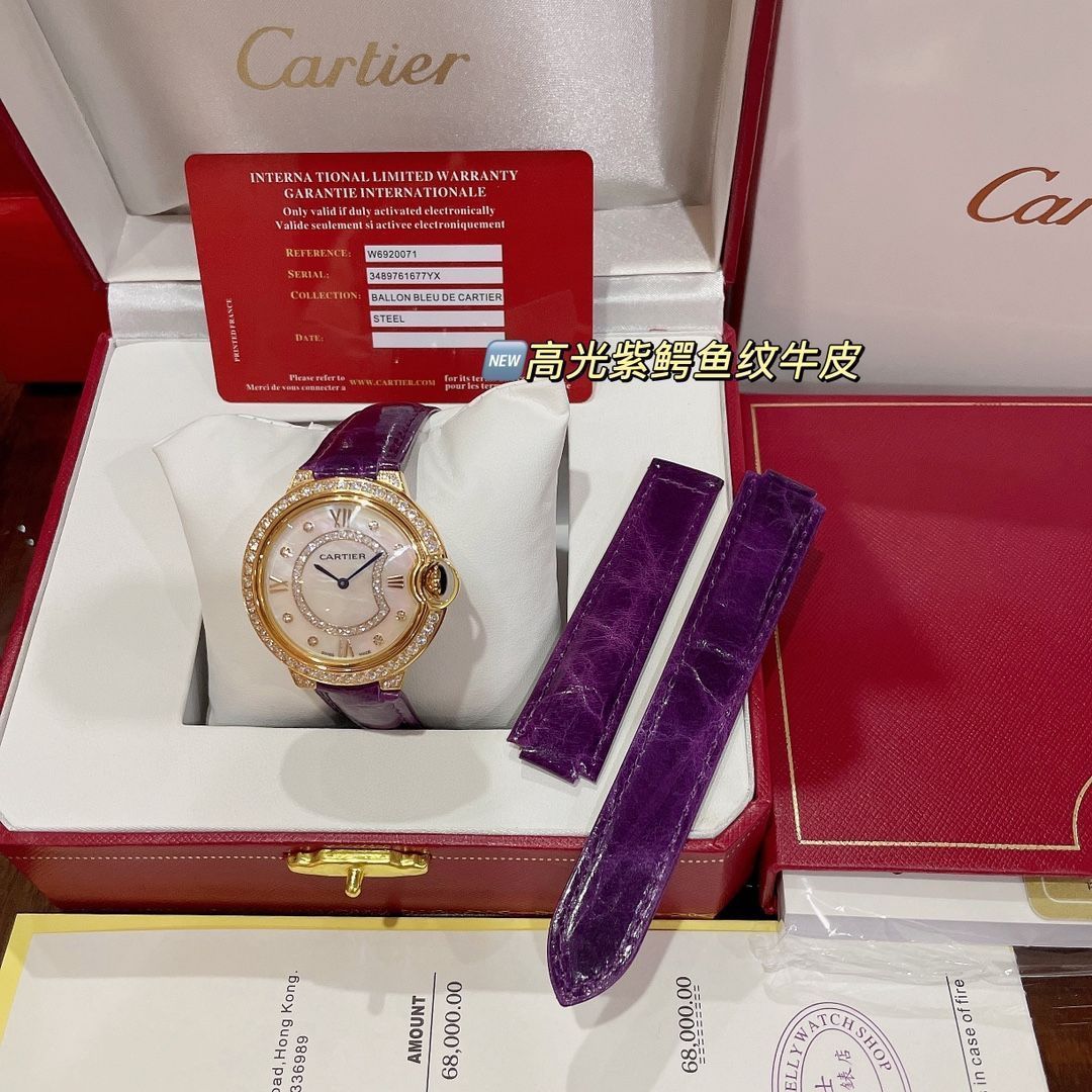 こゆき【新品】カルティエ バロンブラン26㎜用 純正 ベルト パールピンク カルティエバロン ブラン ピンクゴールドを購入 | Chrono24