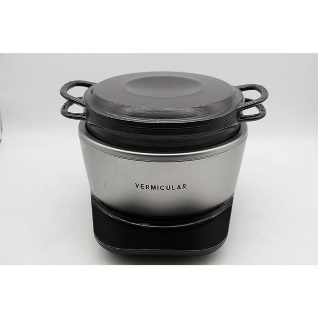 未使用品、VERMICULAR RICEPOT MINI、レシピブック付き Amazon.co.jp : バーミキュラ ライスポットミニ 3合炊き 炊飯器