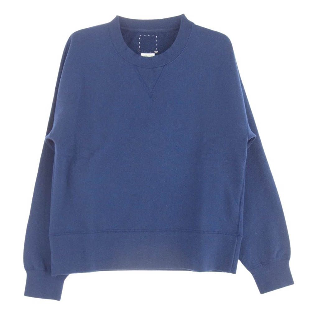 VISVIM ビズビム 24SS 0124105010006 COURT SWEAT L/S C/WS NAVY 
