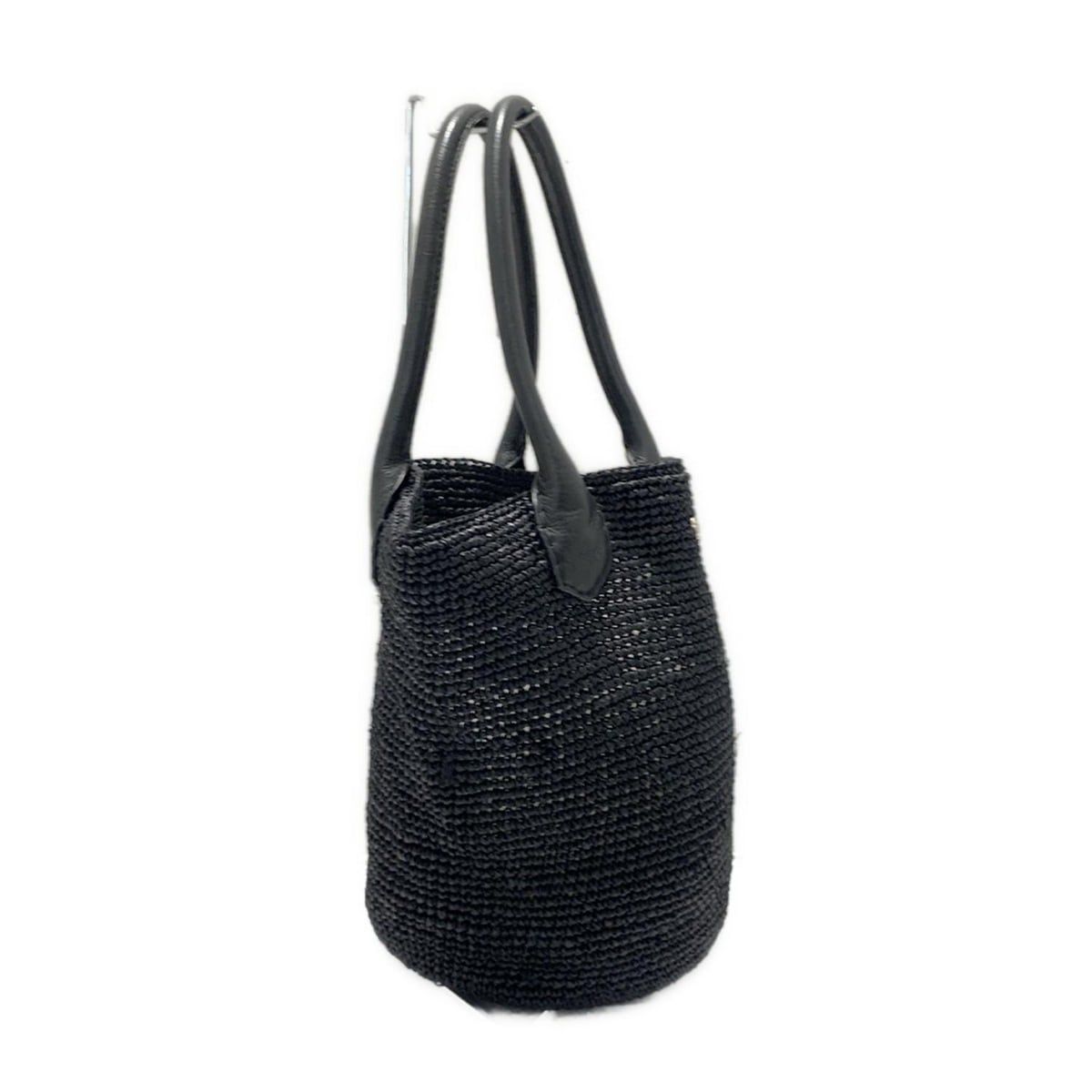 美品 ヘレンカミンスキー カゴバッグ 黒 ブラック ヘレンカミンスキー HELEN KAMINSKI ショルダーバッグ