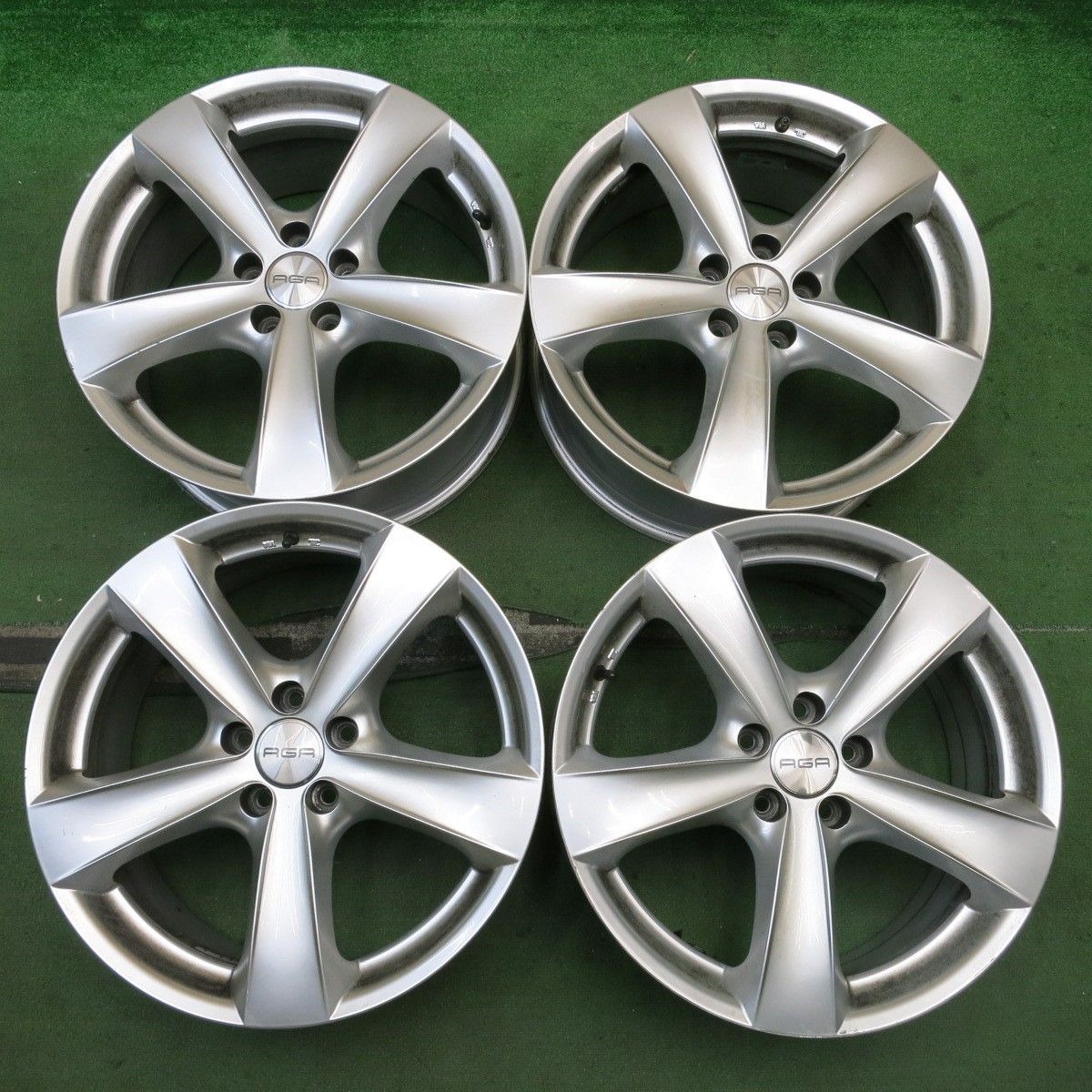4本価格 ジャガー 等 AGA Nebel TARGA ネーベル タルガ 18インチ ホイール 18×8J PCD108 5H 5092515HAホ