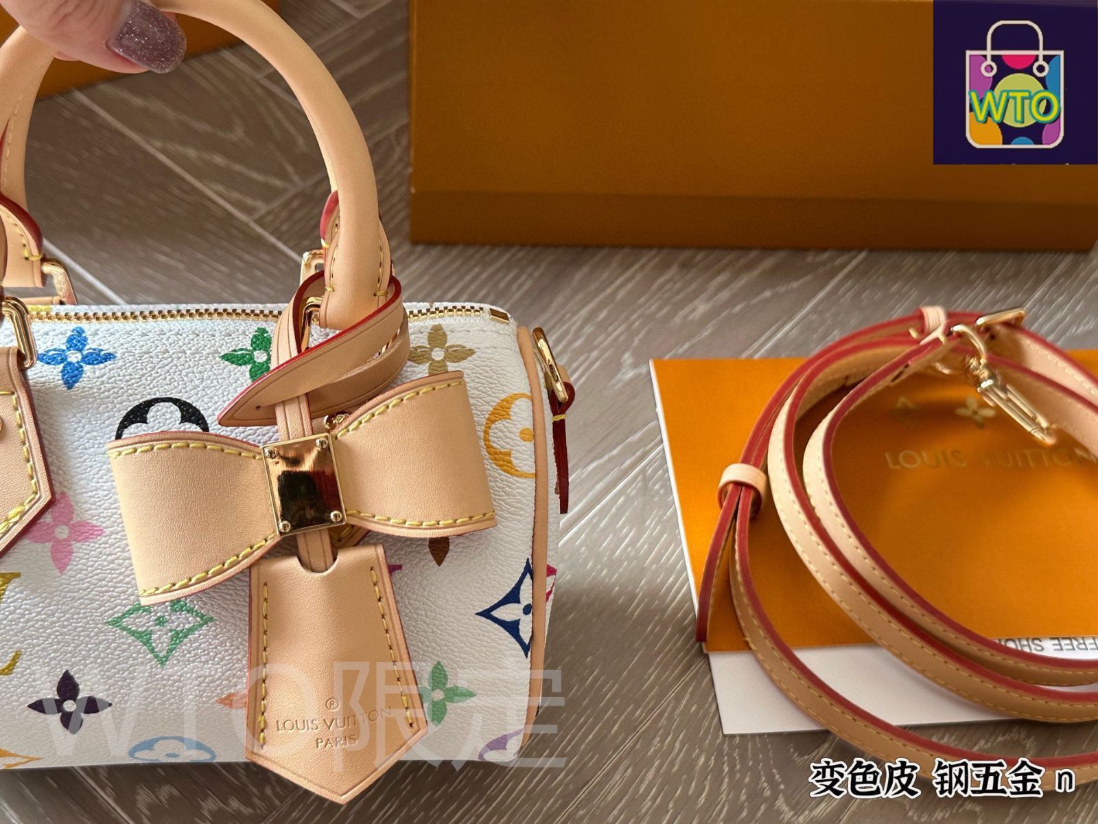 ★新品未使用★国内正規品★LV TM ナノ・スピーディ★村上隆★ルイヴィトン 村上隆コラボ♪】ルイヴィトン LV×TM ナノ スピーディ バッグ