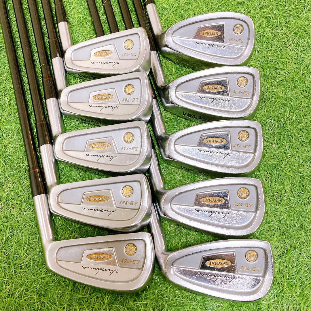 ホンマ　LB-737 NEW H&F アイアン　星4 金モグラ　FLEXR-1 ホンマ LB-737 NEW H&F アイアン 星4 金モグラ FLEXR-1 - メルカリ