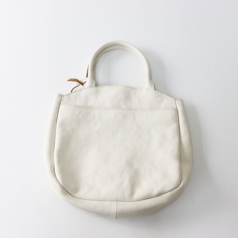 美品 ワンペアード ONEPAIRED SVアーチミニトート レザーバッグ