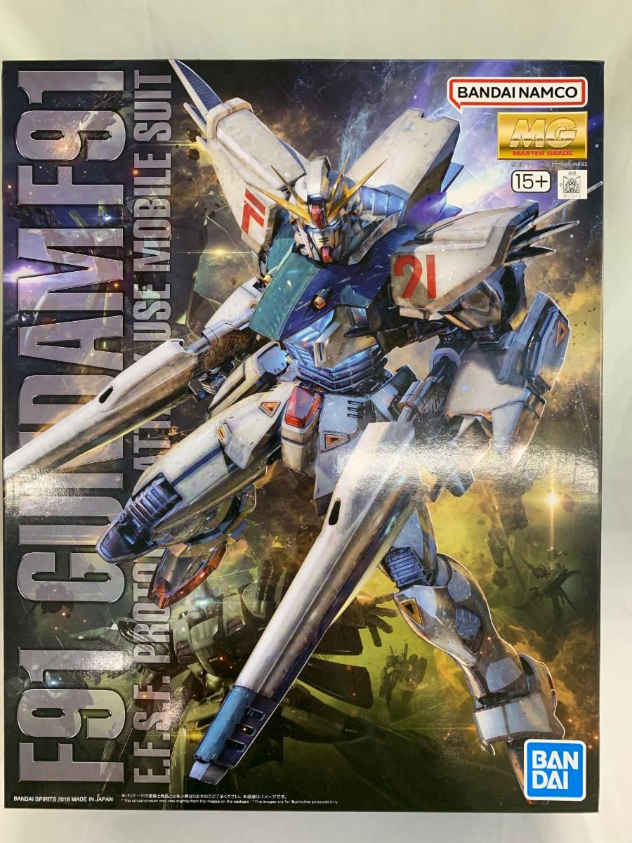 【未開封】MG 機動戦士ガンダムF91 ガンダムF91Ver.2.0 1/100スケール 色分け済みプラモデル Amazon | MG 機動戦士ガンダムF91 ガンダムF91Ver.2.0 1/100