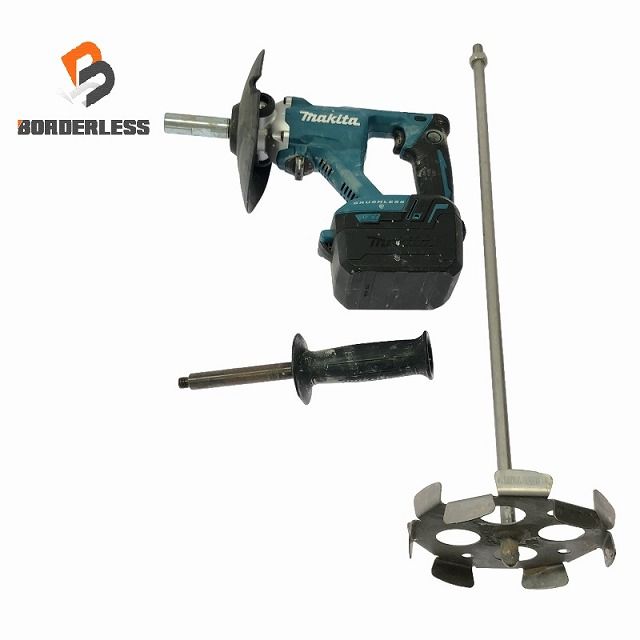 ☆中古品☆ makita マキタ 18V 充電式カクハン機 UT130D 青 ☆中古品☆ makita マキタ 18V 充電式カクハン機 UT130D 青