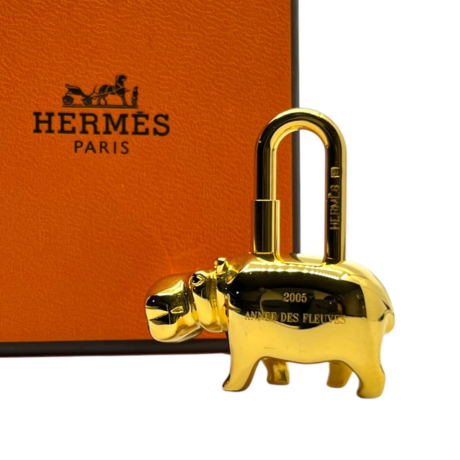 HERMES(エルメス) 2005年限定 hippo cadena charm ヒポポタマス